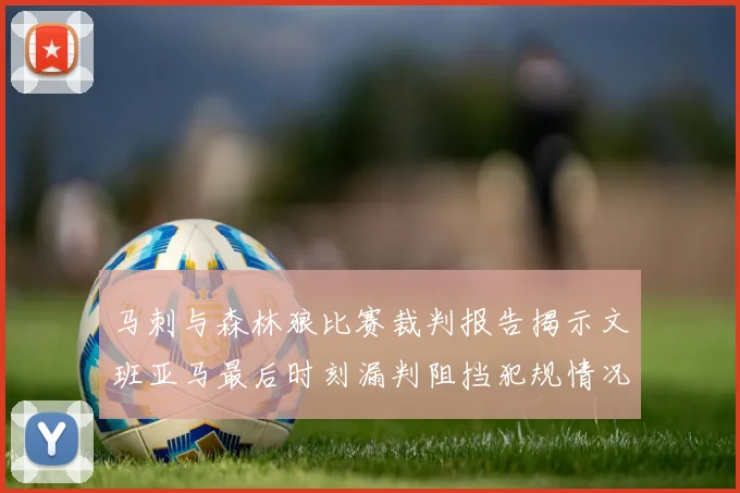 马刺与森林狼比赛裁判报告揭示文班亚马最后时刻漏判阻挡犯规情况