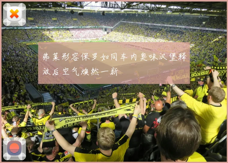 弗莱形容保罗如同车内臭味汉堡释放后空气焕然一新